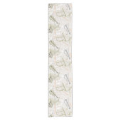 Chemin De Table Court Instruments de musique (Devant)