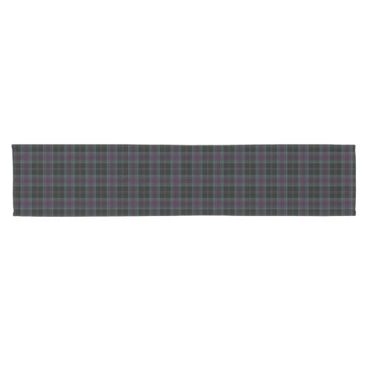 Chemin De Table Court Irish Comté Carlow Tartan Plaid (Horizontal)