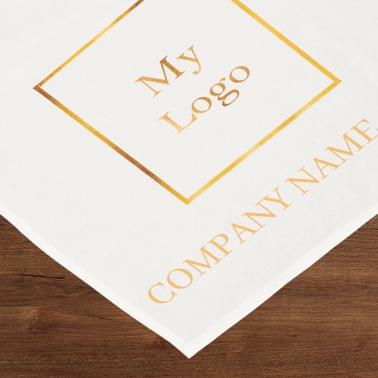 Chemin De Table Court Ivory gold salon business logo