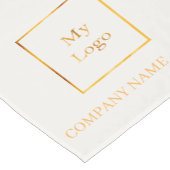 Chemin De Table Court Ivory gold salon business logo (Coin)
