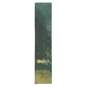 Chemin De Table Court James Whistler - Nocturne en noir et or