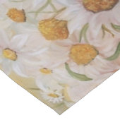 Chemin De Table Court Jardin de marguerites blanches (Coin)