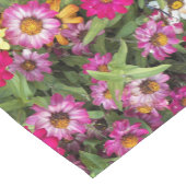 Chemin De Table Court Jardin floral de Zinnia (Coin)