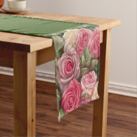 Jardin Rose victorien - Fleurs rose pastel