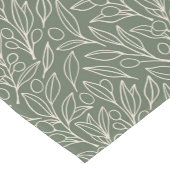 Chemin De Table Court Jardin Sage (Coin)