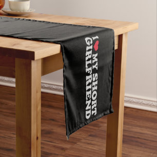 Chemin De Table Court Je suis amoureux de ma petite amie fille garçon co