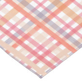 Chemin De Table Court Joli carreau pastel (Coin)