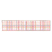 Chemin De Table Court Joli carreau pastel (Horizontal)