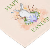 Chemin De Table Court Joli lapin de Pâques (Coin)