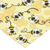 Chemin De Table Court Joli petit motif abeilles (Coin)