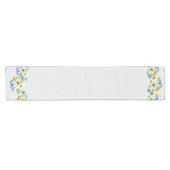 Chemin De Table Court Jolies fleurs de Pâques (Horizontal)