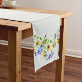 Chemin De Table Court Jolies fleurs de Pâques (In Situ)