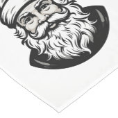 Chemin De Table Court 🎅 Jolly Père Noël Table Runner 🍽️ (Coin)