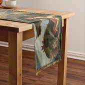 Chemin De Table Court "Jonah and the Whale" coureur de table (In Situ)