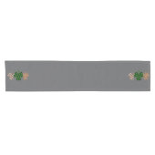 Chemin De Table Court Jour de la Saint Patrick Lucky Irish Green Plaid S (Horizontal)