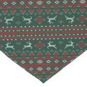 Chemin De Table Court Jours fériés d'hiver de Reindeer "laide affreuse" (Coin)