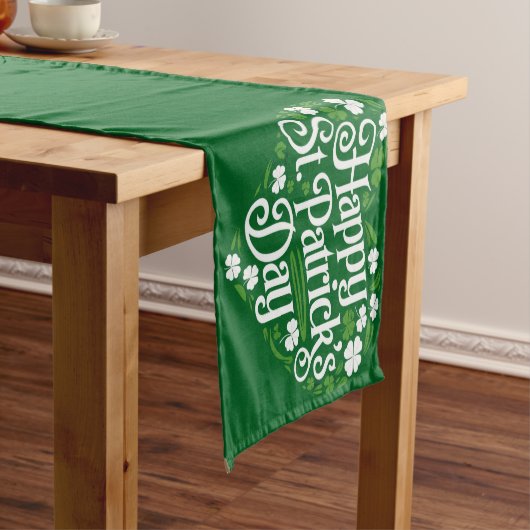 Chemin De Table Court Joyeuse Saint-Patrick (In Situ)