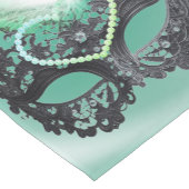Chemin De Table Court Joyeux 40e anniversaire Masquerade Masask Masque | (Coin)