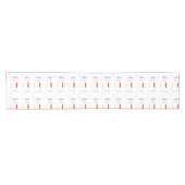 Chemin De Table Court Joyeux anniversaire (Horizontal)