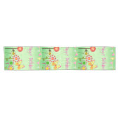 Chemin De Table Court Joyeux anniversaire (Horizontal)