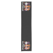 Chemin De Table Court Joyeux Hallothanksmas Gnomes Lover Joyeux Noël (Devant)