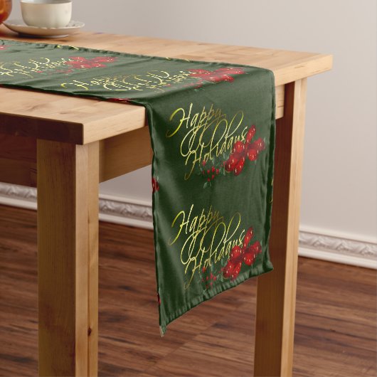 Chemin De Table Court Joyeux Noël (In Situ)