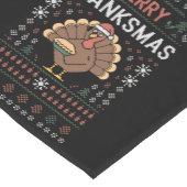 Chemin De Table Court Joyeux Thanksmans Noël Thanksgiving Turquie (Coin)