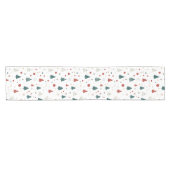 Chemin De Table Court Joyful Festivity Table Runner 🍽️ (Horizontal)
