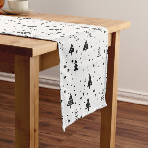 Chemin De Table Court Joyful Festivity Table Runner 🍽️