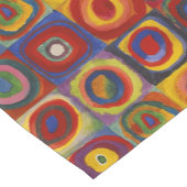 Chemin De Table Court Kandinsky Farbstudie Quadrate Colourful Squares (Coin)