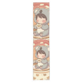 Chemin De Table Court Kawaii Chibi Koala Adventure Table Runner (Devant)