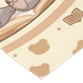 Chemin De Table Court Kawaii Chibi Koala Adventure Table Runner (Coin)