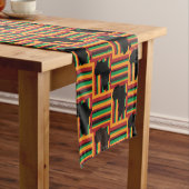 Chemin De Table Court Kente Table Runner (In Situ)