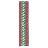 Chemin De Table Court Knit de vacances n° 01 (Devant)