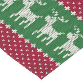 Chemin De Table Court Knit de vacances n° 01 (Coin)
