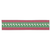 Chemin De Table Court Knit de vacances n° 01 (Horizontal)