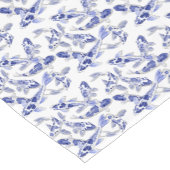 Chemin De Table Court Koi bleu et blanc (Coin)