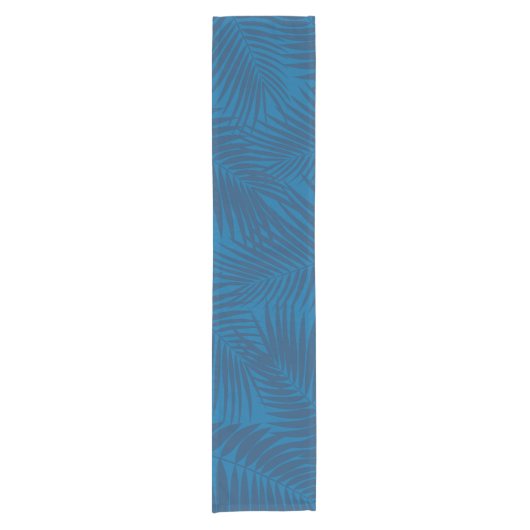 Chemin De Table Court Kona Palms Hawaiian Leaf (Devant)