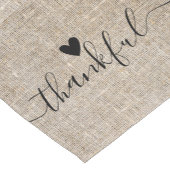Chemin De Table Court La ferme Russe Burlap Thanksgiving (Coin)