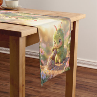 Chemin De Table Court La petite chenille dans son voyage magique 🐛✨5