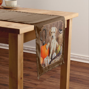 Chemin De Table Court Labrador Retriever