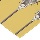 Chemin De Table Court Lacrosse Sports Event Short Table Runner (Coin)