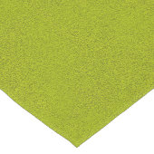 Chemin De Table Court L'air de Snuggly Chartreuse Green Suede (Coin)