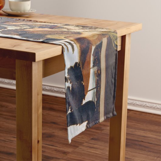 Chemin De Table Court L'Annonciation, Léonard de Vinci (In Situ)