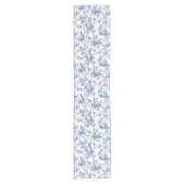 Chemin De Table Court Lapins de Pâques Chinoiserie Motif (Devant)