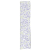 Chemin De Table Court Lavender Agapanthus Flower Sage Green (Devant)