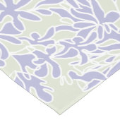 Chemin De Table Court Lavender Agapanthus Flower Sage Green (Coin)