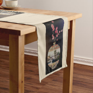 Chemin De Table Court Le coureur japonais de Tableau de vase
