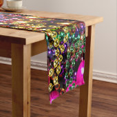 Chemin De Table Court Le mardi gras "jette" le COUREUR de TABLE (In Situ)