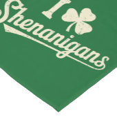 Chemin De Table Court Le Shamrock de Green Funny Irish Patty Saint Patri (Coin)